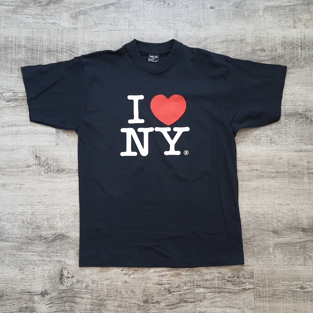 I Love NY Black T Shirt